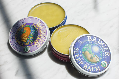 How the Badger Sleep Balm & Night Night Balm work