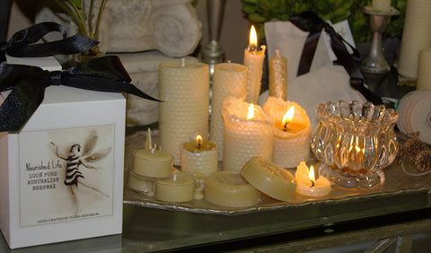 About Our Pure Australian Beeswax Candles