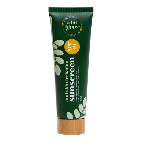 120g tube of A Bit Hippy Sunscreen with SPF40.