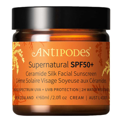 Supernatural SPF50+ Ceramide Silk Sunscreen