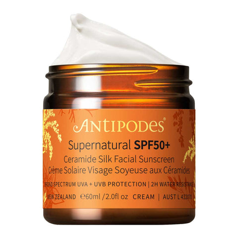 Supernatural SPF50+ Ceramide Silk Sunscreen