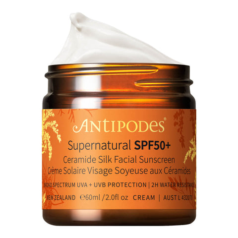 Supernatural SPF50+ Ceramide Silk Sunscreen