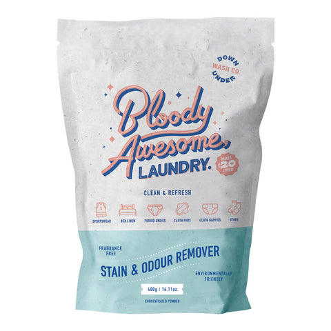 Bloody Awesome Stain & Odour Remover Powder - Fragrance Free