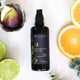 50ml bottle of Edible Beauty No.2 Citrus Rhapsody Toner Mist, hydrates, smooths, and firms skin tone for a dewy complexion. With Green tea, niacinamide. and Australian desert lime.