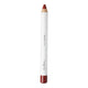 Wooden lipstick crayon in the shade 'Wild', a brick red colour.