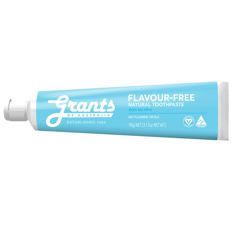 Flavour-Free Natural Toothpaste - Fluoride Free