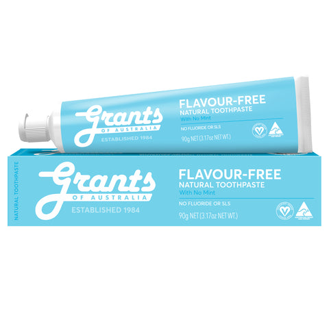 Flavour-Free Natural Toothpaste - Fluoride Free