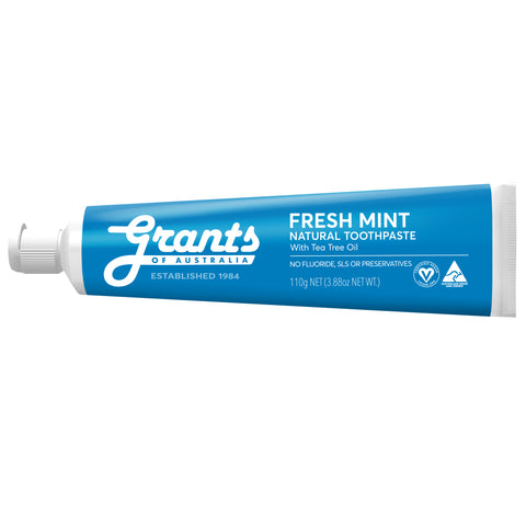 Fresh Mint Natural Toothpaste - Fluoride Free