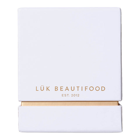 Luk Beautifood Lip Nourish Trio - Perfect Nudes gift set, featuring award winning Lip Nourish in a curated set of three flattering nude shades to create an understated chic look. Contains shades Tea Rose, Nude Pink, and Peach Melon.