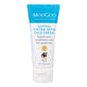 50g tube of MooGoo Natural Tinted SPF40 Face Cream, a natural cream with zinc oxide that smooths your complexion. Contains natural moisturising oils for hydration and minerals to add a natural, tan-coloured tint. Packaged in a simple, white and blue tube with a cow illustration on the front.