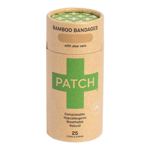 PATCH Bamboo Bandages - Aloe Vera 25 Pack