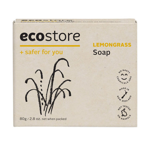 ecostore Boxed Soap - Lemongrass 80g