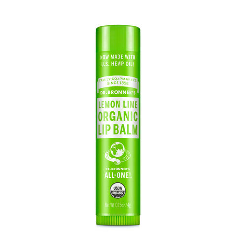 Organic Lip Balm Lemon Lime 4g