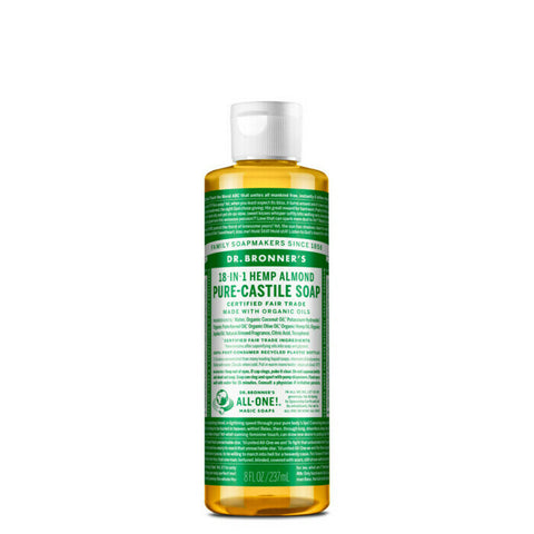 Dr Bronner's 18-In-1 Pure-Castile Soap - Almond 237ml