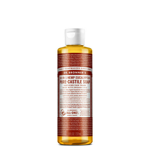 Dr Bronner's 18-In-1 Pure-Castile Soap - Eucalyptus 237ml