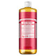 Dr Bronner's 18-In-1 Pure-Castile Soap - Rose 946ml