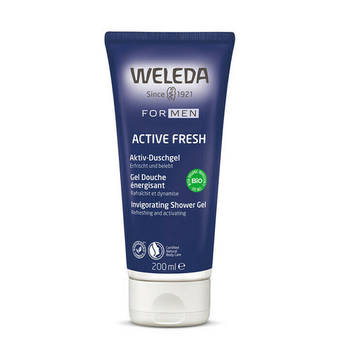 Weleda Men Active Fresh Invigorating Shower Gel 200ml