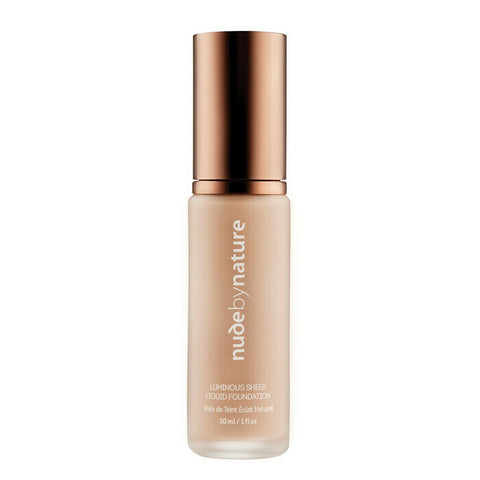 Nude By Nature Luminous Sheer Liquid Foundation N1 Shell Beige (Light) 30ml