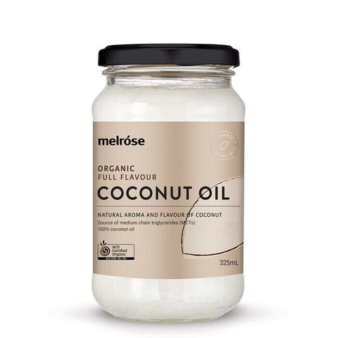 Organic Full flavour coconut oil 325ml