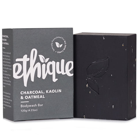 Ethique Charcoal, Kaolin & Oatmeal Bodywash Bar 120g