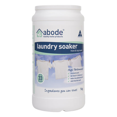 Abode Cleaning Products Abode Laundry Soaker High Performance 1kg