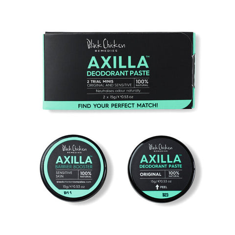 Black Chicken Remedies Axilla Deodorant Twin Minis 2 x 15g