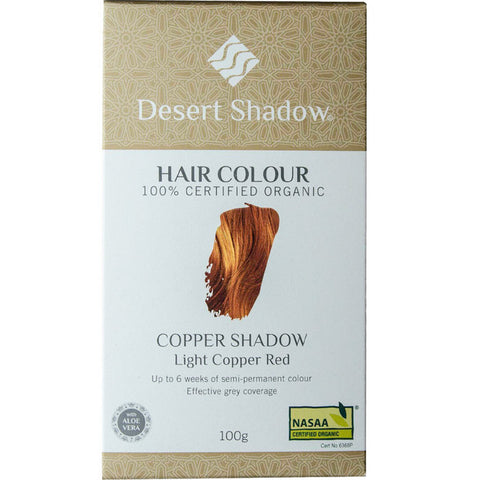 Organic Hair Dye Copper Shadow 100g