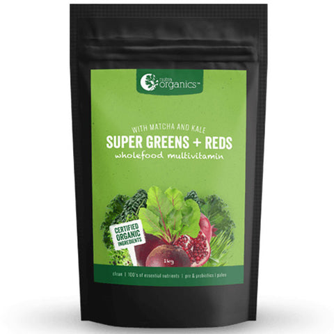 Nutra Organics Super Greens + Reds 1 kg