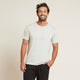 Men's Crew Neck T-Shirt Light Grey Marl / S