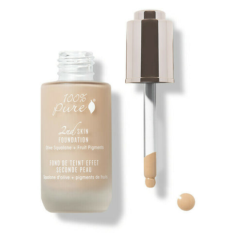 100% Pure Cosmetics 100% Pure 2nd Skin Foundation