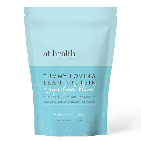 At Health Australia Protein Tummy Loving - Vanilla Chia 1kg