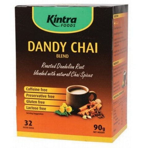 Kintra Foods Dandy Chai - Filter Bags  per box 32 Filter Bags