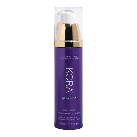 KORA Organics Noni Night AHA Resurfacing Serum 30ml