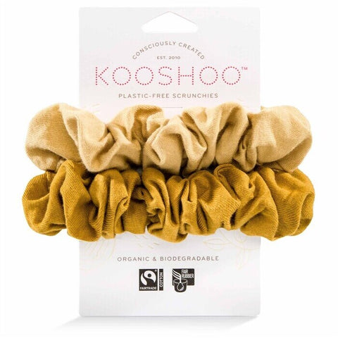 Kooshoo Organic Scrunchies 2 Pack