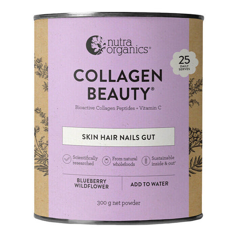 Nutra Organics Collagen Beauty Wild Flower 300g