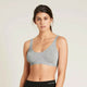 Seamfree Crop Bra Light Grey Marl / XS