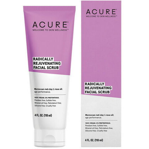 Acure Organics Radically Rejuvenating  Facial Scrub 118ml