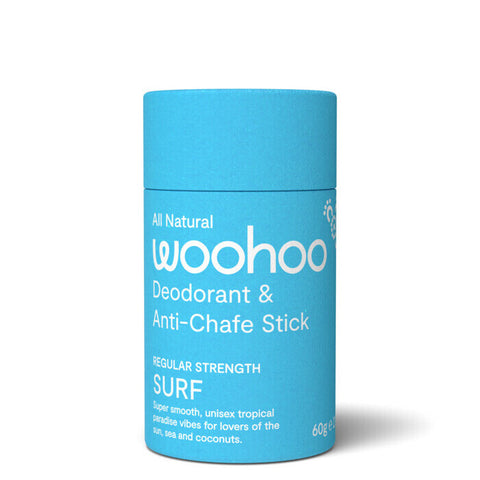 Woohoo! All Natural Deodorant & Anti-Chafe Stick - Surf Surf 60g