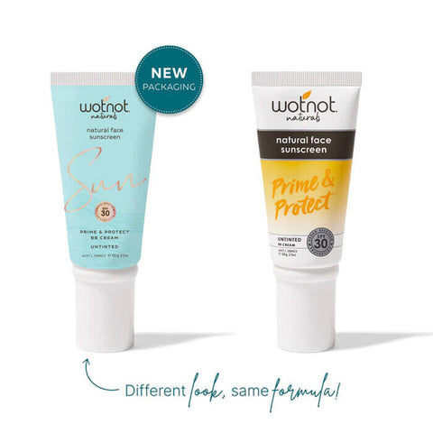 Wotnot 30 SPF Natural Face Sunscreen & BB Cream - 60ml