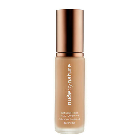 Nude By Nature Luminous Sheer Liquid Foundation W3 Natural Beige 30ml