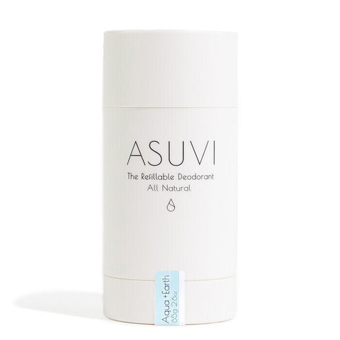 Asuvi The Refillable Deodorant - Aqua + Earth 65g