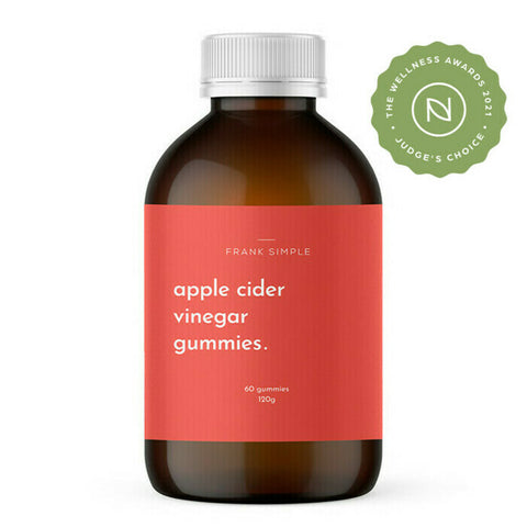 Frank Simple Apple Cider Vinegar Gummies 60 Gummies