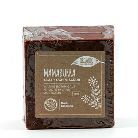 Bush Medijina Mamaburra Clay and Ochre Scrub 120g