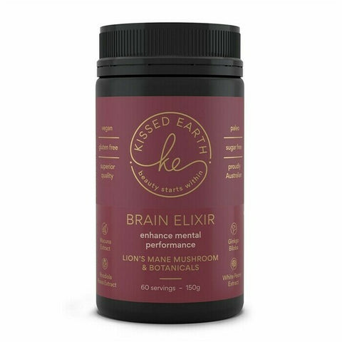 Kissed Earth Medicinal Mushrooms - Brain Elixir 150g