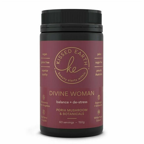 Kissed Earth Medicinal Mushrooms - Divine Woman 150g