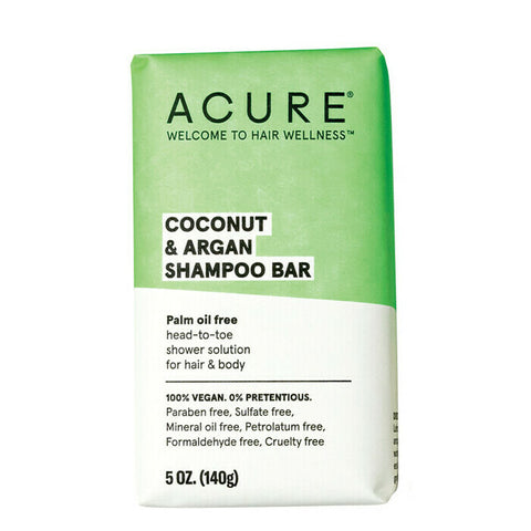 Acure Organics Coconut & Argan Shampoo Bar 140g