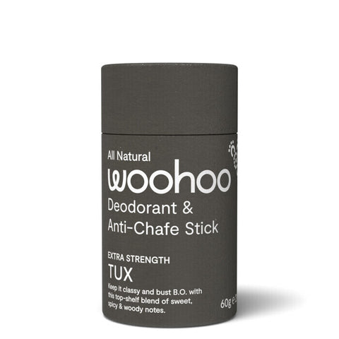 Woohoo! All Natural Deodorant & Anti-Chafe Stick - Tux Tux 60g