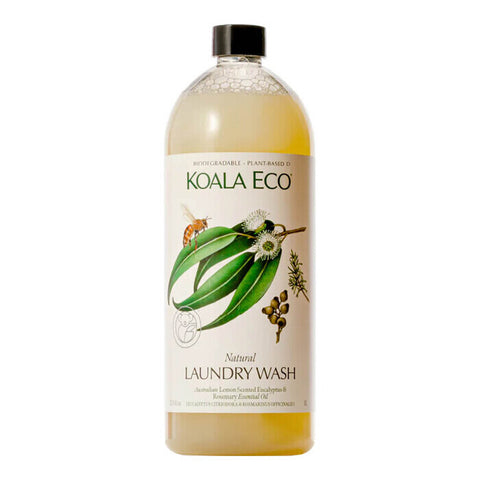 Koala Eco Natural Laundry Liquid Eucalyptus & Rosemary 1L Refill