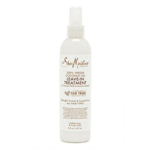 SheaMoisture 100% Virgin Coconut Oil Leave In Treatment 237g