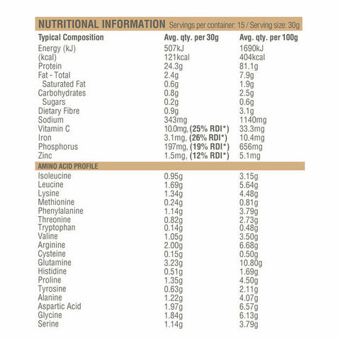 Amazonia RAW Collagen Protein + Vanilla Maple